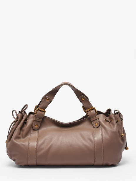 Shoulder Bag Icone Leather Gerard darel Brown icone DDS01410 other view 4