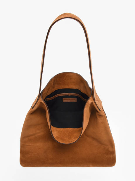 Sac Porté épaule Folk Lady Cuir Gerard darel Marron folk lady DDS72407 vue secondaire 3