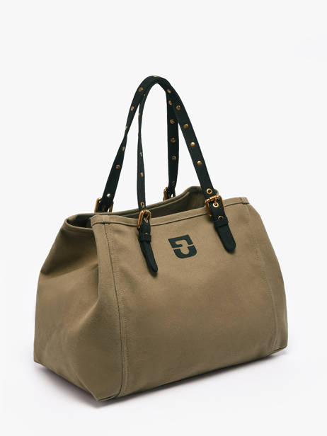 Sac Porté épaule Canvas Coton Gerard darel Vert canvas Z450 vue secondaire 2