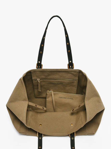 Sac Porté épaule Canvas Coton Gerard darel Vert canvas Z450 vue secondaire 3