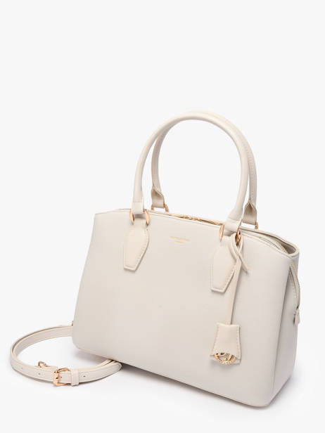 Satchel Dune Polyurethane David jones White dune CM7252 other view 2