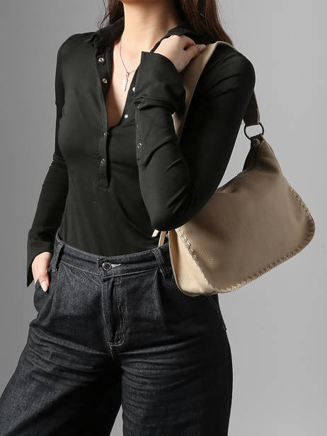 Sac Porté épaule Brodery Miniprix Beige brodery 19672 vue secondaire 1