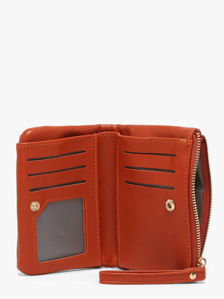 Wallet Soft David jones Orange soft P158 other view 1