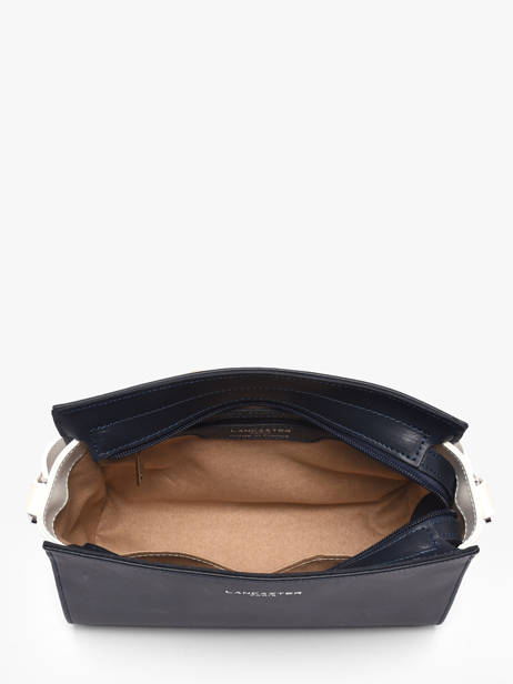 Shoulder Bag Smooth Leather Lancaster Blue smooth 437-02 other view 2