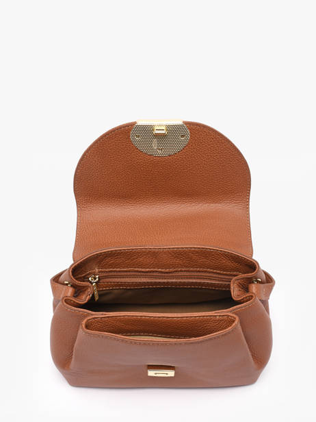 Sac Bandoulière Milano Pia Cuir Lancaster Marron milano pia 130 vue secondaire 2