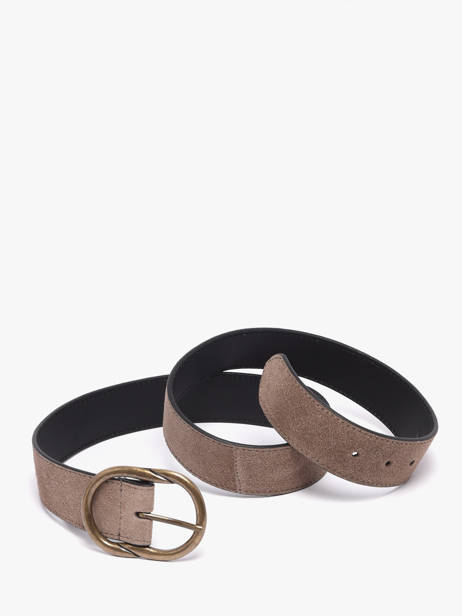 Ceinture Pieces Marron laura 17112619 vue secondaire 2