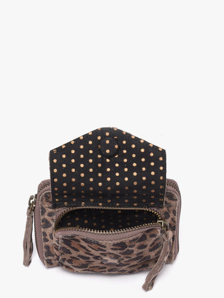 Porte-monnaie Cuir Pieces Beige naina 17117178 vue secondaire 2