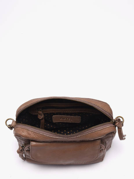 Sac Bandouliere Naina Cuir Pieces Marron naina 17063358 vue secondaire 2