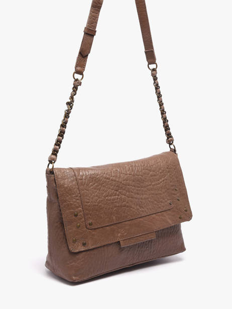 Sac Bandoulière Felizia Cuir Pieces Marron felizia 17116819 vue secondaire 1