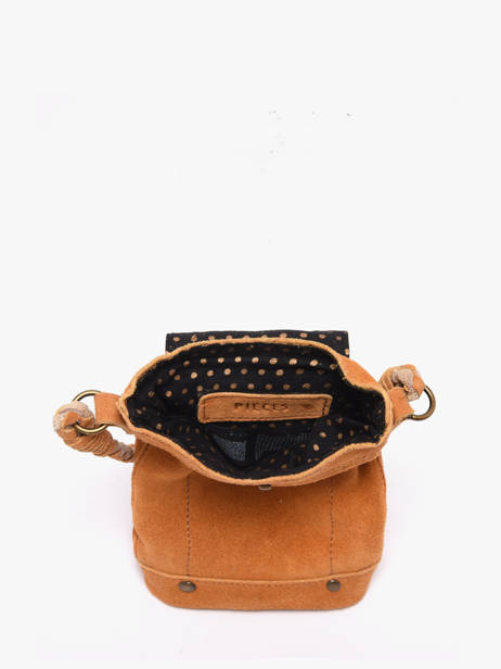 Sac Bandoulière Brianna Cuir Pieces Orange brianna 17163616 vue secondaire 2