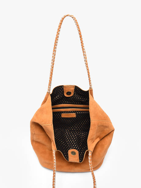Sac Porté épaule Brianna Cuir Pieces Orange brianna 17163617 vue secondaire 2