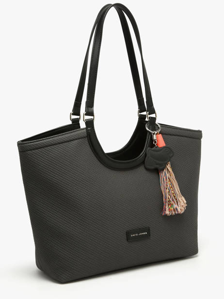 Sac Porté épaule Grigri Polyurethane David jones Noir grigri CM8380 vue secondaire 1