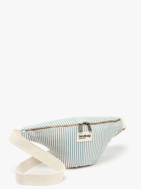 Sac Banane Olivia Rayures Hindbag Bleu rayures RA vue secondaire 1
