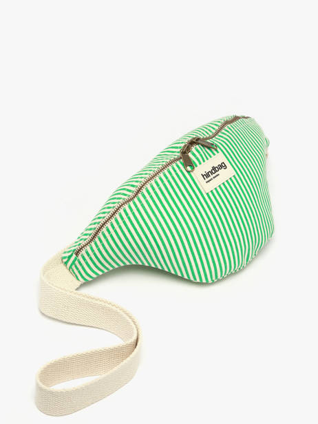 Sac Banane Olivia Rayures Hindbag Vert rayures RA vue secondaire 1