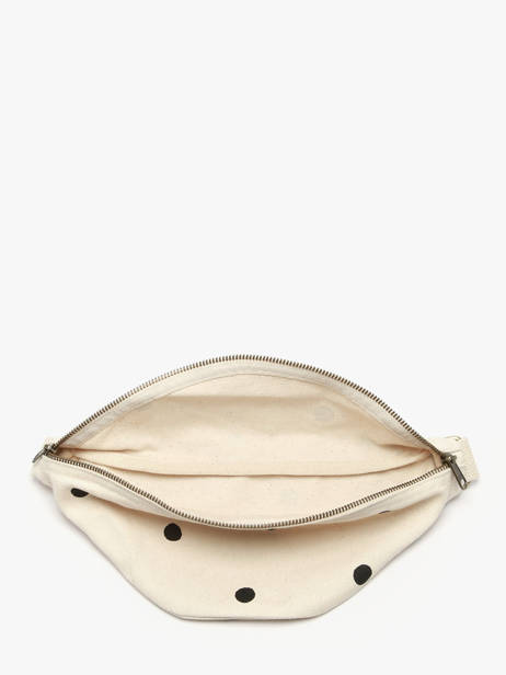 Sac Banane Hindbag Beige pois PO vue secondaire 2