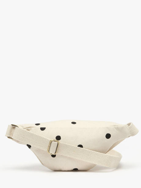 Sac Banane Hindbag Beige pois PO vue secondaire 3