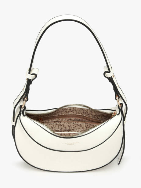 Sac Porté épaule Saffiano Miniprix Blanc saffiano F8583 vue secondaire 2
