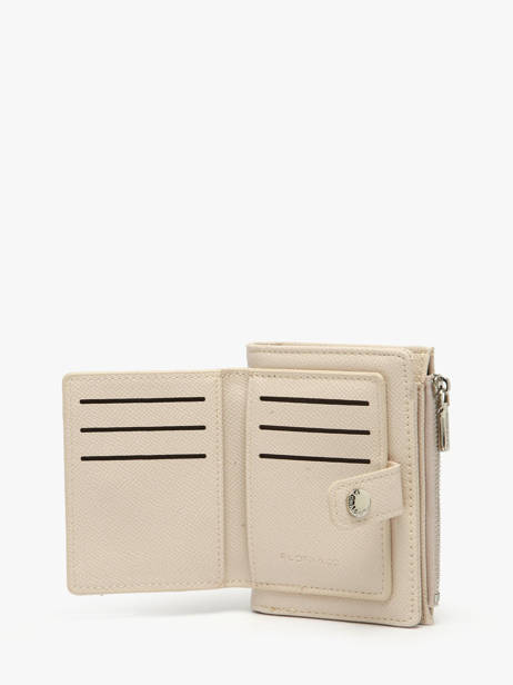 Porte-monnaie Porte-cartes Saffiano Miniprix Beige saffiano F5012 vue secondaire 1