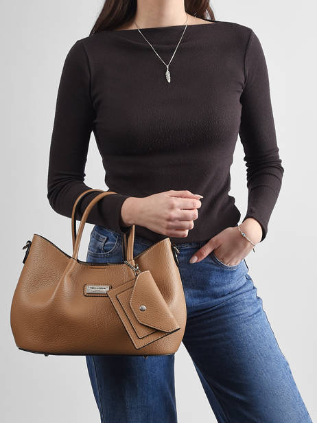 Sac Porté Main Clarence Ted lapidus Beige clarence AV51103 vue secondaire 1