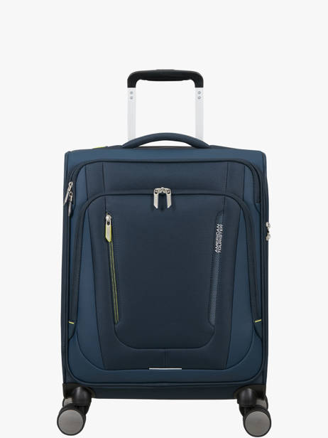 Valise Cabine American tourister Bleu wanderlite 158075