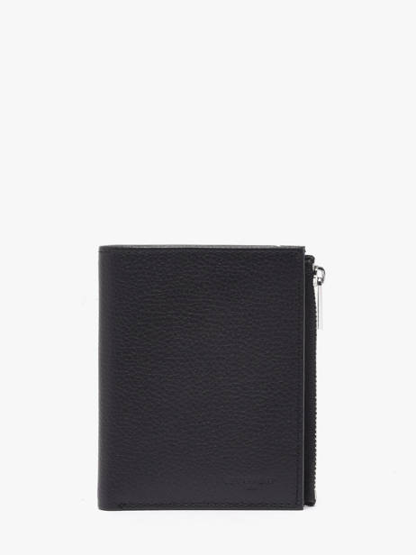 Portefeuille Cuir Le tanneur Noir charles TCHA3303
