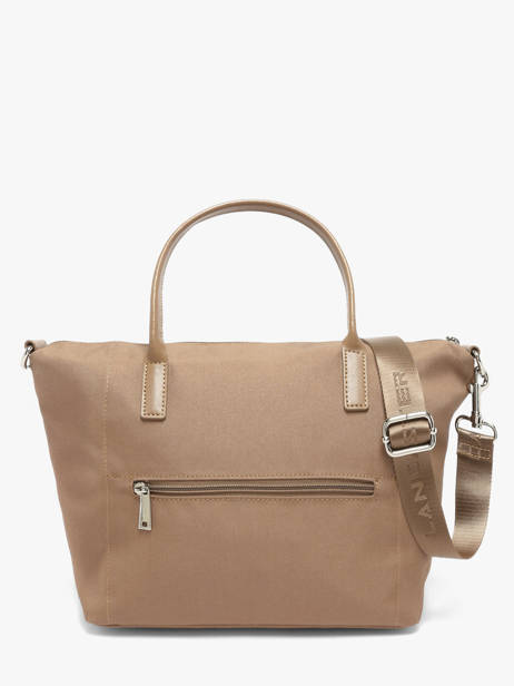 Sac Porté Main Smart Kba Nylon Lancaster Marron smart kba 36 vue secondaire 3