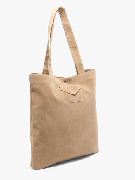 Shoulder Bag Suedine Kba Lancaster Beige suedine kba 61 other view 2