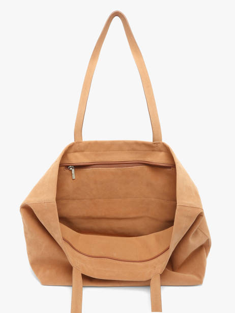 Sac Porté épaule Suedine Kba Polyester Lancaster Marron suedine kba 63 vue secondaire 3