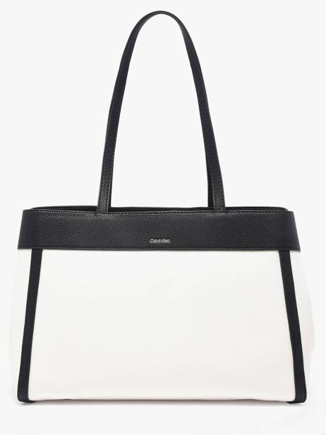 Shoulder Bag Hardware Monogram Cotton Calvin klein jeans White hardware monogram 4F3503G other view 3