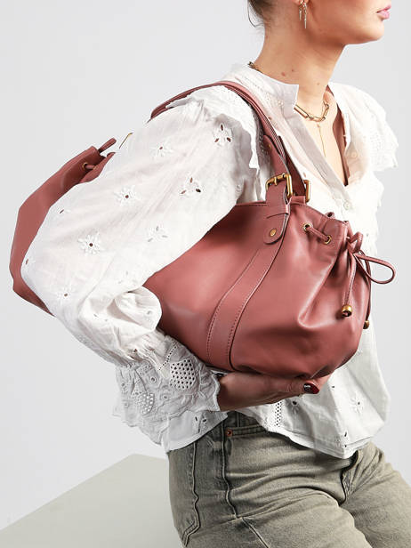 Shoulder Bag Icone Leather Gerard darel Pink icone DDS01410 other view 1