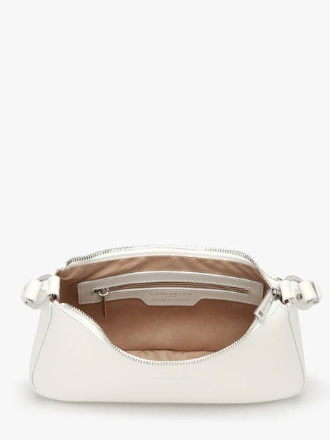 Sac Bandoulière Suave Cuir Lancaster Blanc suave ace 22 vue secondaire 3