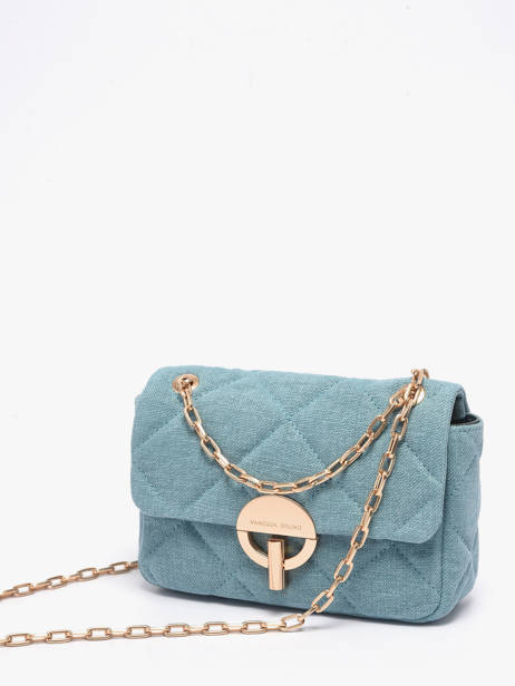 Sac Bandoulière Moon Lin Vanessa bruno Bleu moon 70V40533 vue secondaire 2