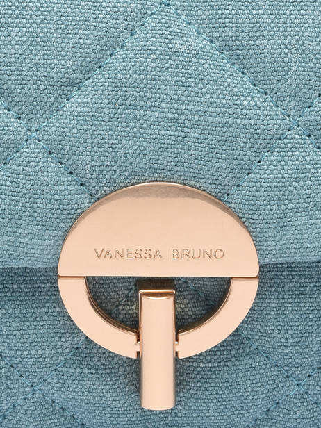 Shoulder Bag Moon Linen Vanessa bruno Blue moon 70V40326 other view 5