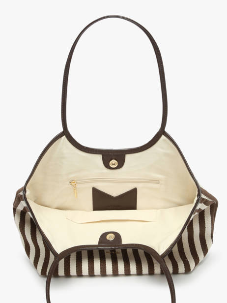 Sac Porté épaule Rayure Nat et nin Marron rayure RY vue secondaire 2