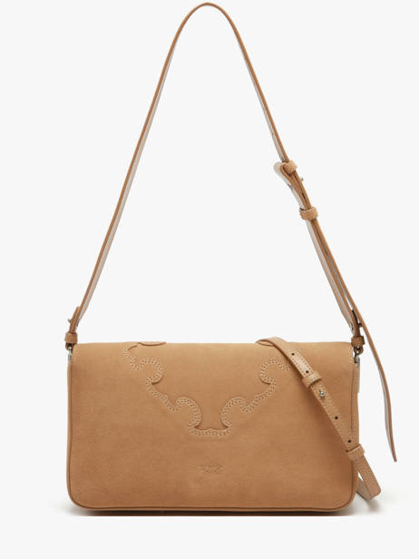 Sac Porté épaule Love Bag Soft Pinko Marron love bag soft 6243A0F6 vue secondaire 4