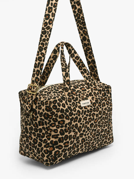 Sac Porté Main Forever Wild Coton Rivedroite Marron forever wild SAUVAFOR vue secondaire 1