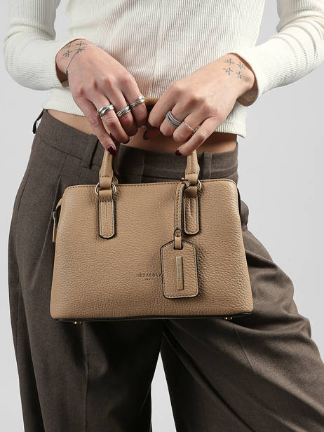 Satchel Zora Hexagona Beige zora 8620229 other view 1