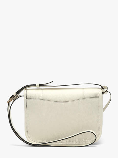 Medium Leather Victoire Crossbody Bag Lancel White victoire A13992 other view 5