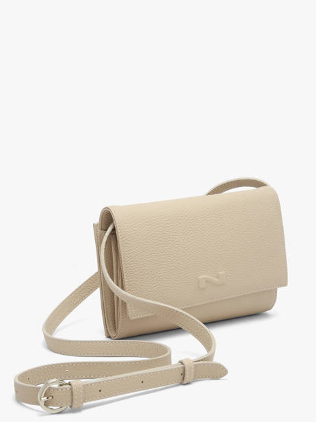 Sac Bandoulière Thelma Cuir Nathan baume Beige n city 12 vue secondaire 2