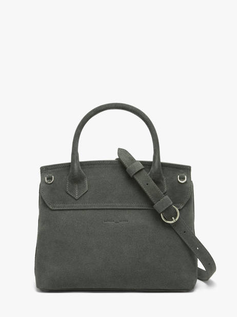 Sac Bandoulière Clarita Cuir Daim Nathan baume Vert nathan 18S vue secondaire 4