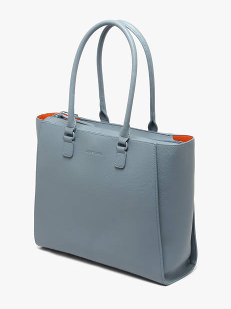 Sac Porté épaule Dorine Laurent david Bleu ld bags 75 vue secondaire 1