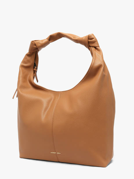 Sac Porté épaule Estée Laurent david Marron ld bags 81 vue secondaire 1