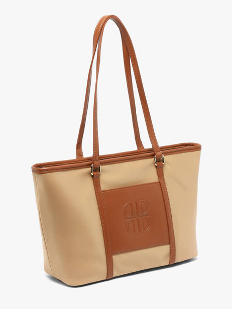 Small Nylon Fran Tote Bag Laurent david Beige ld bags 53 other view 1