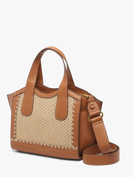 Sac Porté Main Rosalie Laurent david Marron ld bags 968 vue secondaire 1