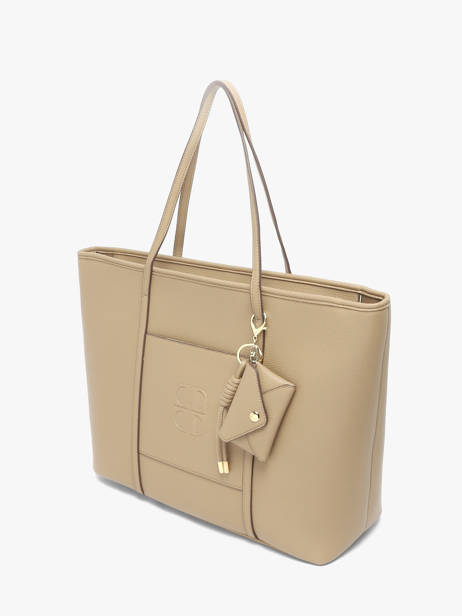 Sac Porté épaule Estée Avec Bijou De Sac Laurent david Beige ld bags 107 vue secondaire 1