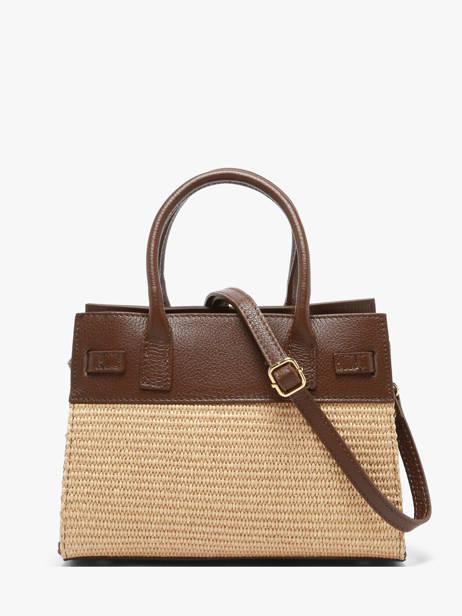 Satchel Capri Milano Brown capri CP23114 other view 3