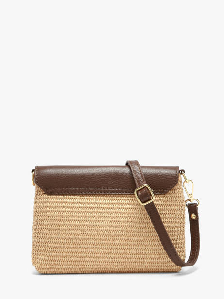 Sac Bandoulière Capri Milano Marron capri CP25111 vue secondaire 4