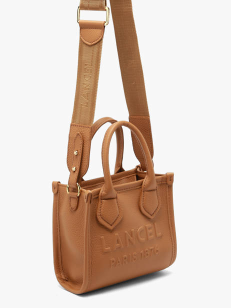 Sac Bandoulière Mini Jour Cuir Lancel Marron jour A14078 vue secondaire 1