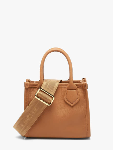 Sac Bandoulière Mini Jour Cuir Lancel Marron jour A14078 vue secondaire 4