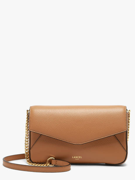 Sac Bandoulière Enveloppe Cuir Lancel Marron enveloppe A14024